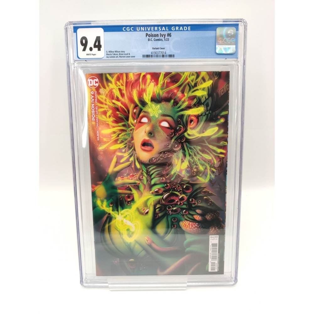 Poison Ivy #6 (2022 DC Comics) Warren Lowu Variant CGC 9.4